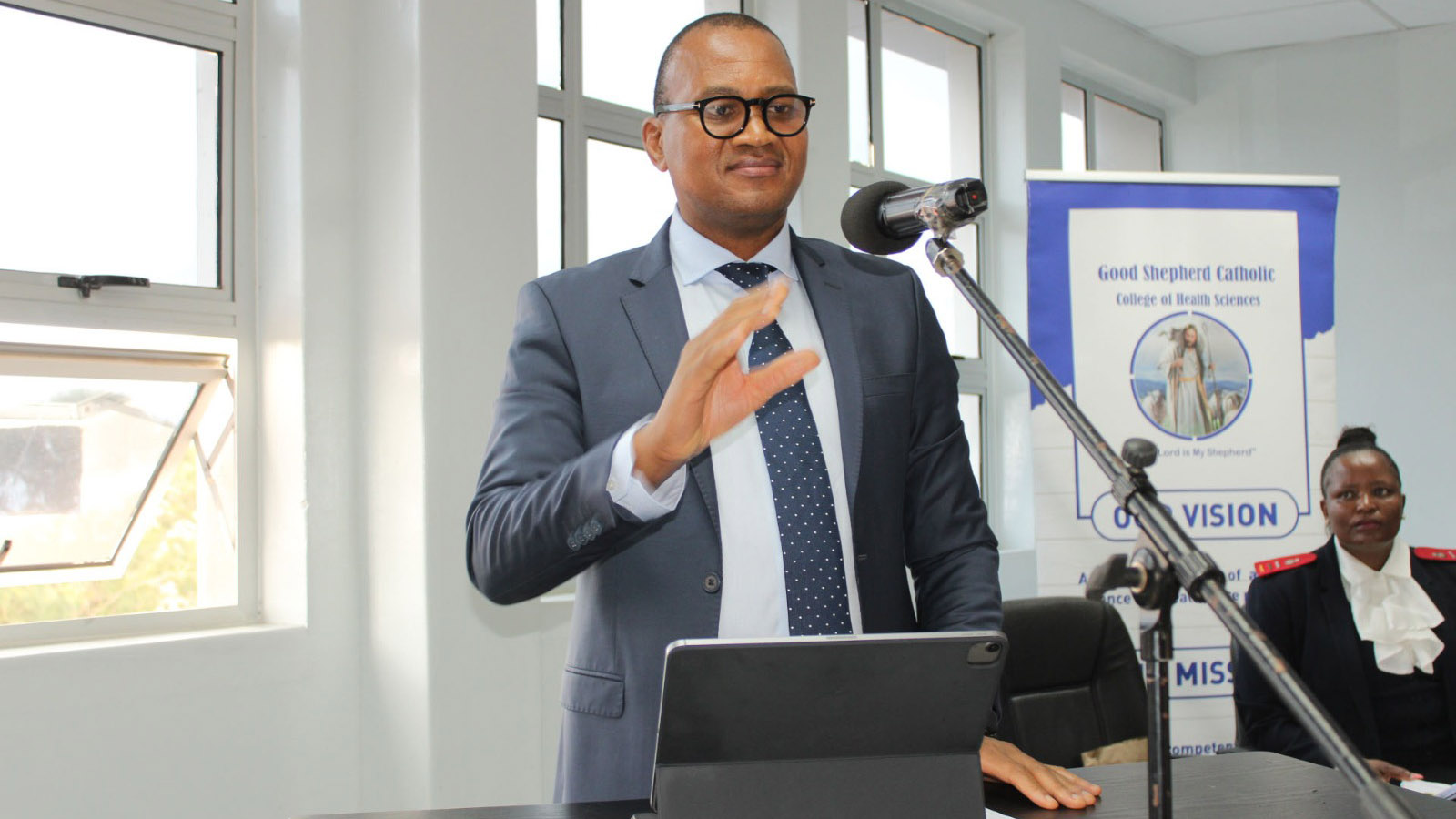 Standard Bank Eswatini Chief Executive Officer (CEO) Mvuselelo Fakudze.